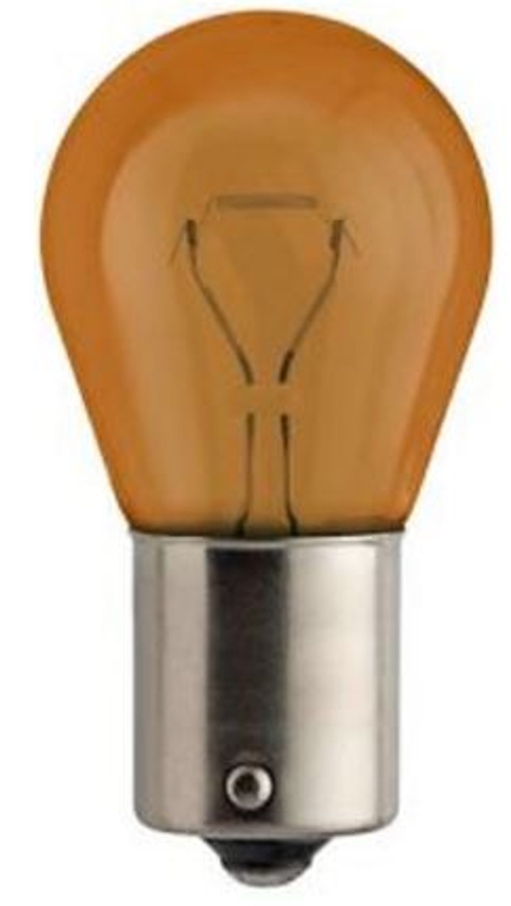 Автолампа  РY 12-21 (PY21W) 1конт YELLOW (ровн штифт) (BA15s) PHILIPS (бл2шт) #12496NAB2 ORIGINAL