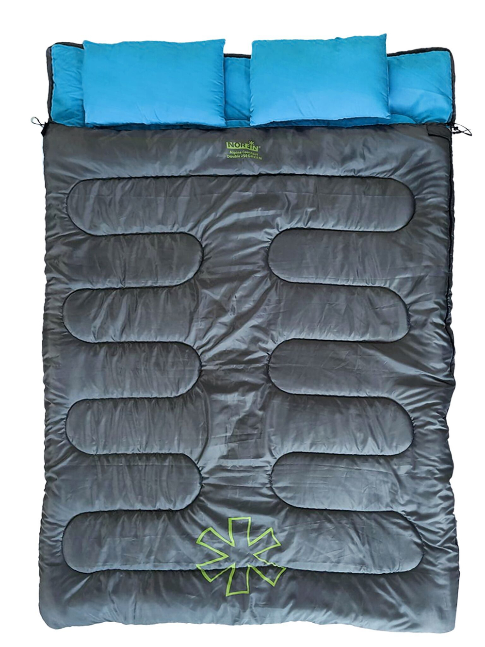 Мешок-одеяло спальный Norfin ALPINE COMFORT DOUBLE 250