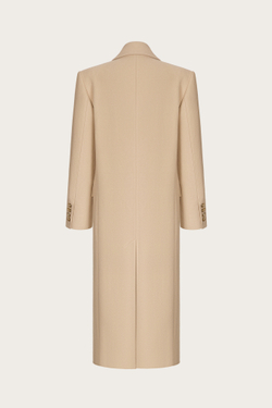 ДВУБОРТНОЕ ПАЛЬТО ИЗ ШЕРСТИ