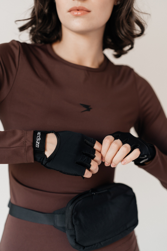 ПЕРЧАТКИ HAWK (черный)