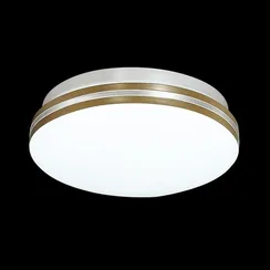3015/AL MINI SN 000 Светильник пластик/белый/под дерево LED 12Вт 4000K D200 IP43 SMALLI