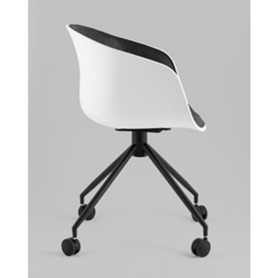 Кресло офисное LIBRA NL экокожа белый