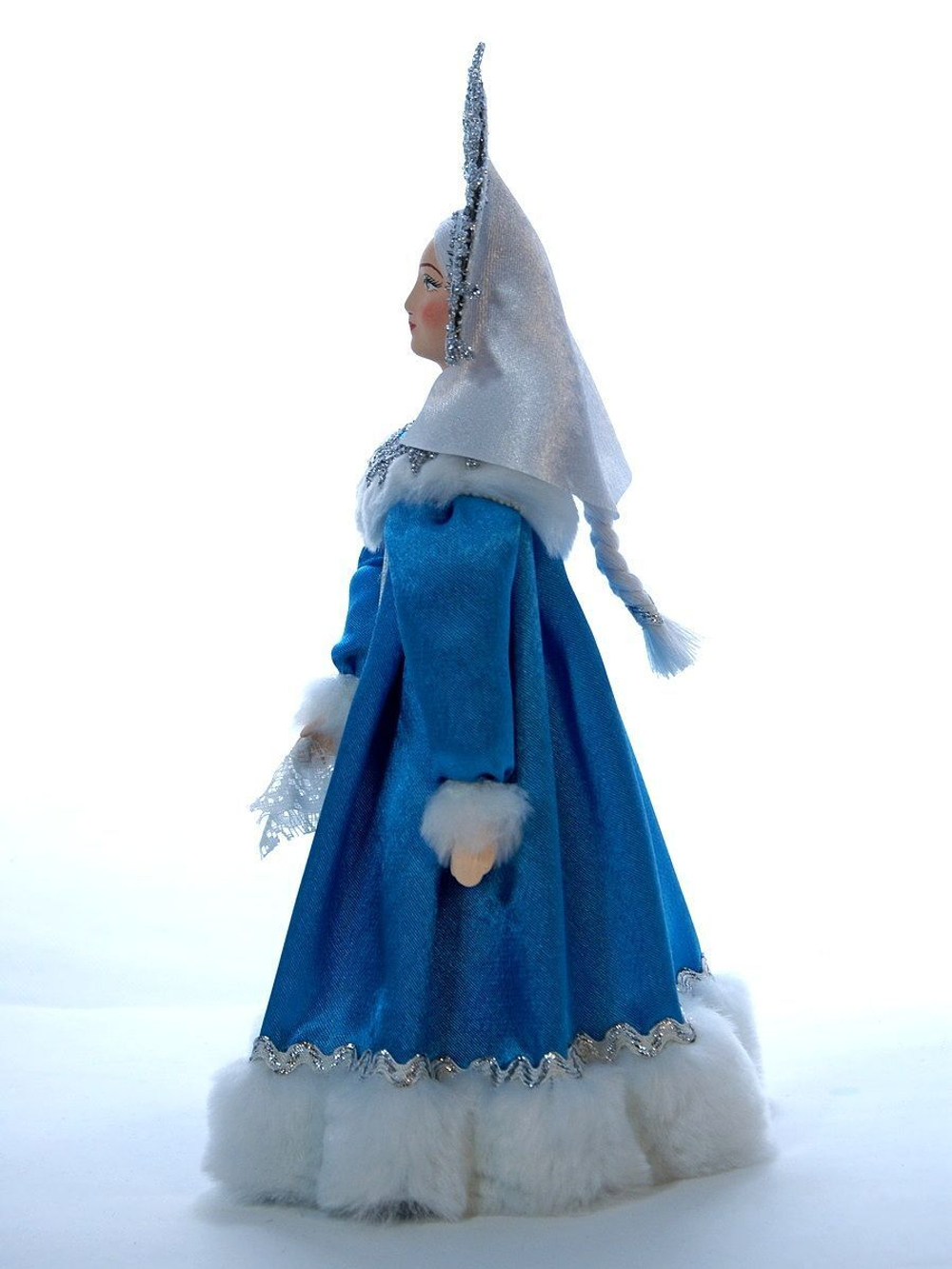 Кукла интерьерная Снегурочка под ёлку в русском костюме