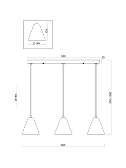 Подвесной светильник Freya FR8004PL-03WG