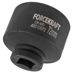 Головка ударная глубокая 1'', 72мм (6гр) FORCEKRAFT FK-48510072