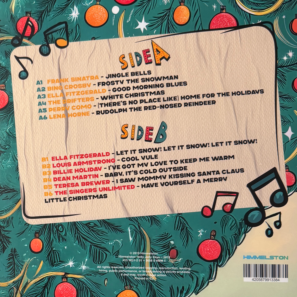 Сборник Holly Jolly Days (Европа 2019г.)