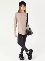 Спортивный костюм для девочки на осень с леггинсами