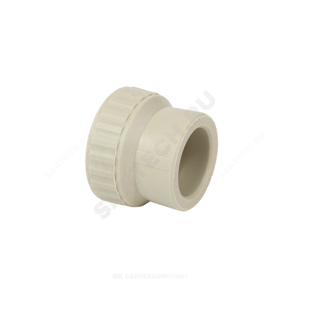Муфта PP-R комбинированная серая Дн 25х1" ВР VALFEX 10129225Г