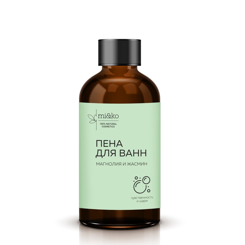 Пена для ванн Магнолия и Жасмин, 200 мл (Mi&Ko)