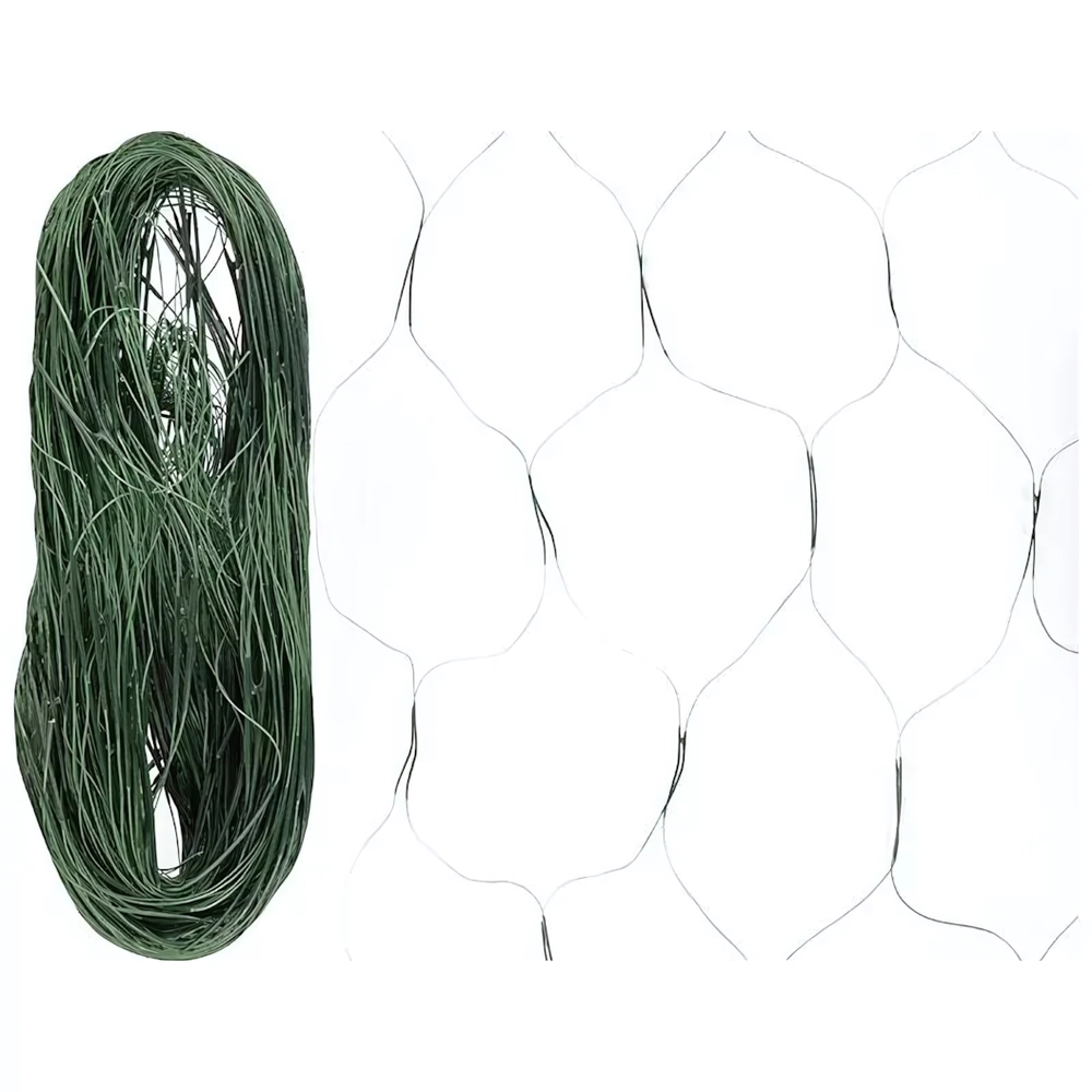 Сетка шпалерная 2*5 м (10 г/м2, размер ячейки 15*17 см) (аналог 732111)