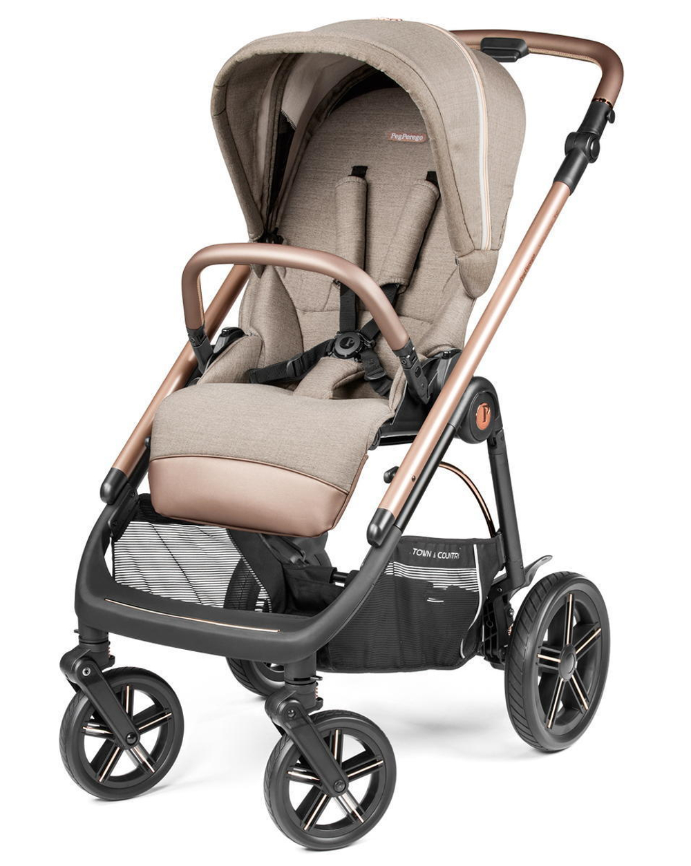 Коляска Peg Perego Veloce TC Brio Culla Belvedere Lounge 3 в 1 Mon Amour