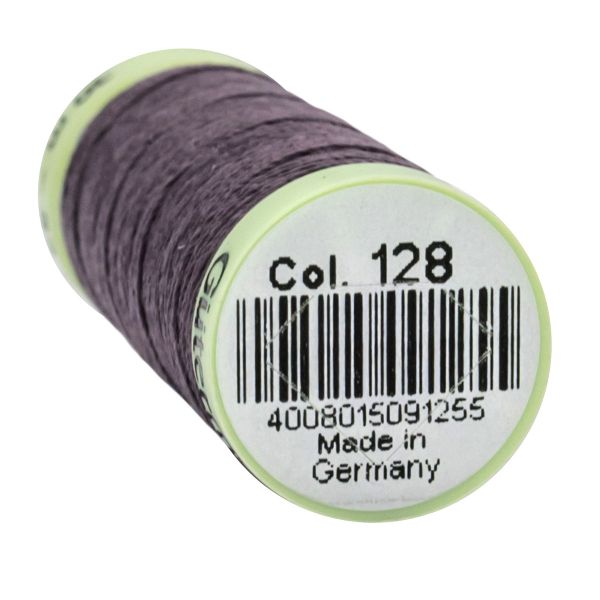 Нитки отделочные Gutermann Top Stitch 30 (30 метров), 5 кат. | 128 пыльно серо-сиреневый