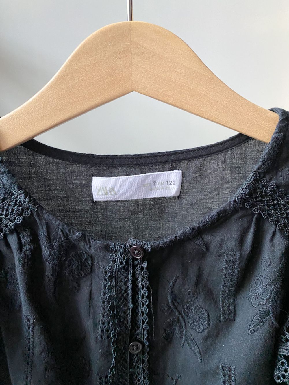 Хлопковая блуза Zara, 122