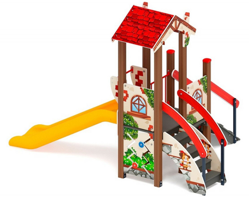 Детский игровой комплекс В гостях у сказки Н 900 ДИК 1.05.01-23