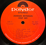 Ashman Reynolds - Stop Off (США 1972г.)