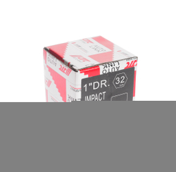 Головка торцевая 1" 32мм ударная L=60мм JTC