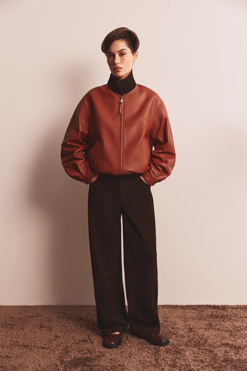 Bomber JANE brick color