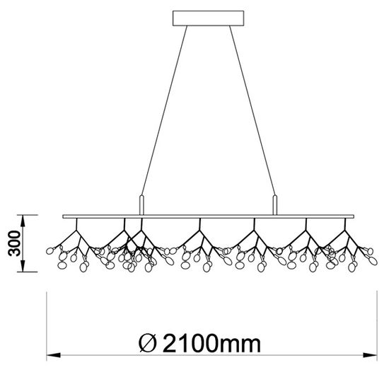 Люстра Heracleum the Big O D210
