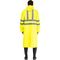 Плащ сигнальный влагозащитный Waterproof Line Extra-Vision WPL ПВХ на молнии лимонный с СОП