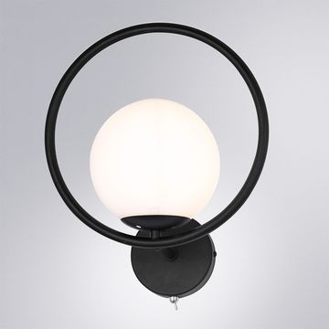 Бра 1*Е14 A7741AP-1BK чёрный Matisse Arte Lamp