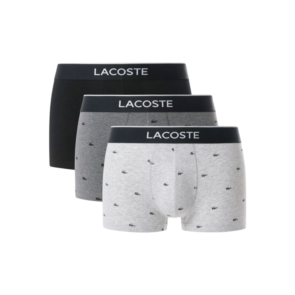 Боксерки теннисные Lacoste Stretch Cotton 3P - colorful