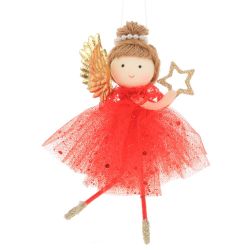 GAEM Изделие декоративное подвесное "Девочка", L10 W3 H14 см, 3в.