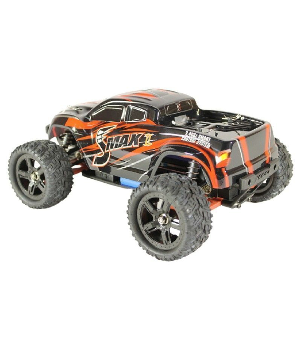 Радиоуправляемый монстр Remo Hobby SMAX Brushless UPGRADE V2.0 (красный) 4WD 2.4G 1/16 RTR