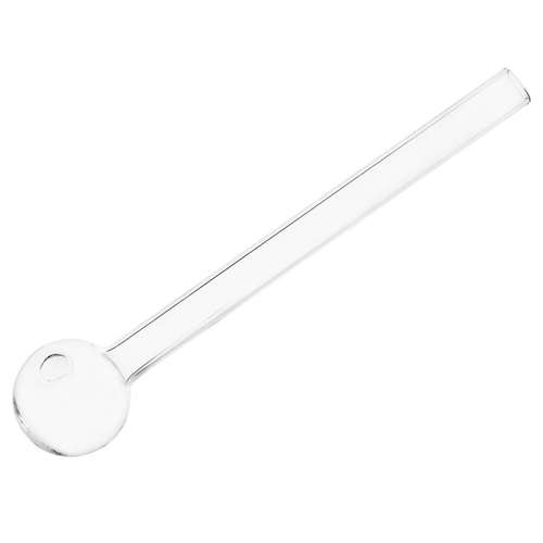 Трубка стекло (с шариком, 15см)