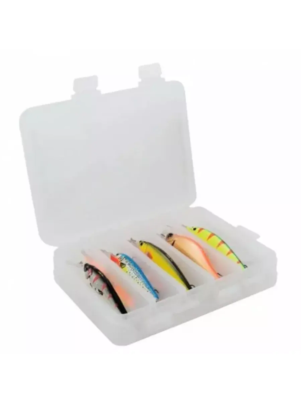 Коробочка для воблеров и балансиров ВБ-3 2-х стор. (5+5 отд)