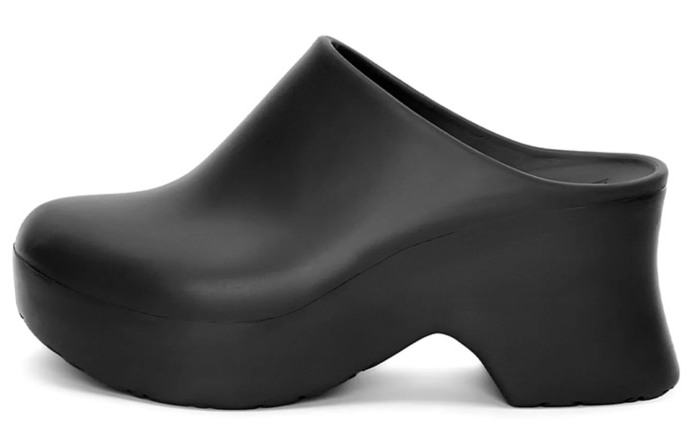 LOEWE Anagram Closed Toe Slippers Women"s Black