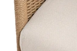 "Аликанте" лаунж-зона из искусственного ротанга, цвет соломенный