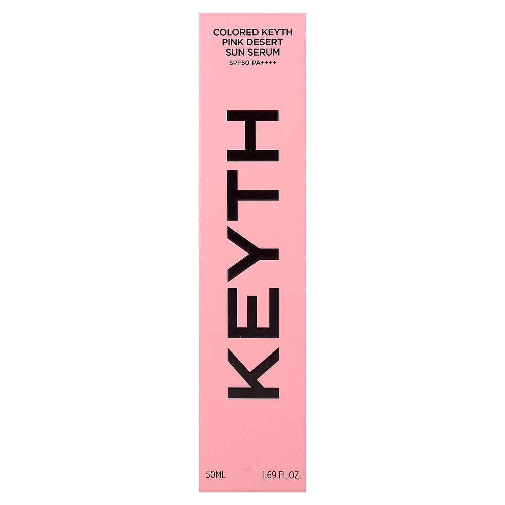 KEYTH, сыворотка для защиты от солнца с розовой текстурой, SPF 50 PA++++, 50 мл (1,69 жидк. унции)