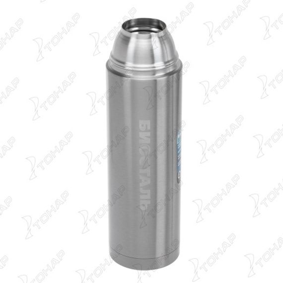 Термос 'BIOSTAL-АВТО' с узкой горл. и прям. кр., с термочехлом, 1,2л. (NBP-1200-1) Biostal