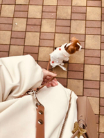 Перестежка поводок для собак из Биотана Чехия, 3 м, 16 мм коричневый.