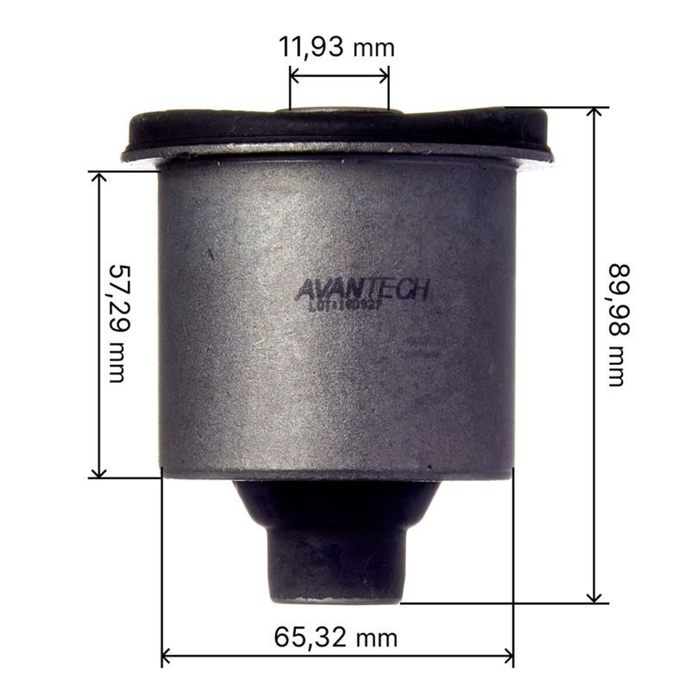 Сайлентблоки задней балки Avantech ASB0283