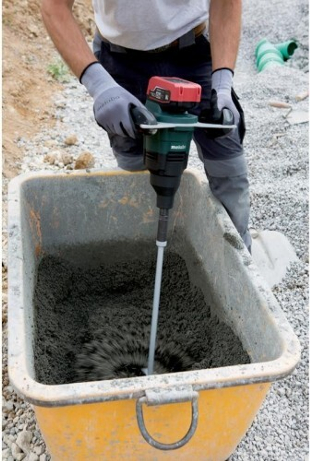 Миксер строительный аккумуляторный METABO RW 18 LTX 120 без АКБ и ЗУ 601163850