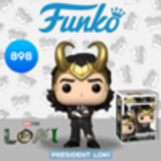 Фигурка Funko POP! Bobble Marvel Loki President Loki (898) 55743