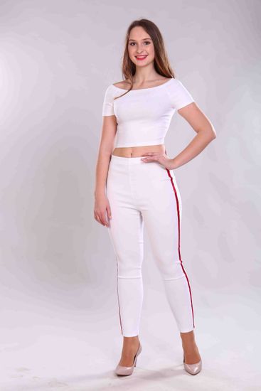 Брюки женские М-305(6) (элит-145/стрейч/белый)