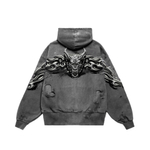 Худи "Рэп и деградация" gray