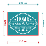 Клеевой трафарет-надпись 002