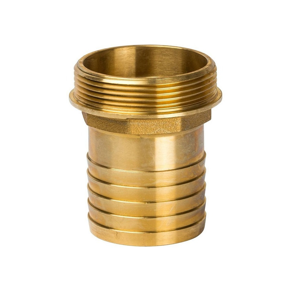 Штуцер с наружной резьбой STOUT SFT 0035 - 2" x 50 мм (латунь без покрытия)