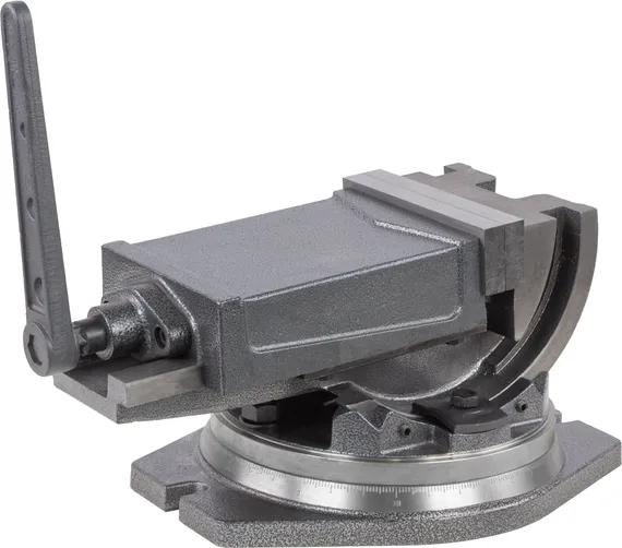 Тиски станочные двухосевые OCM QHK160