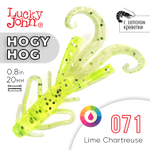 Твистер Lucky John Hogy Hog 0.8" (20 мм), 20шт/уп