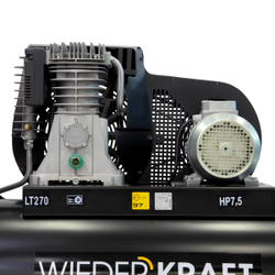 WDK-92779 Компрессор поршневой, 798 л/мин, 5.5 кВт, 380 В, ресивер 270 л