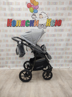 Коляска модульная Riko Basic Bella 01 серый-графит