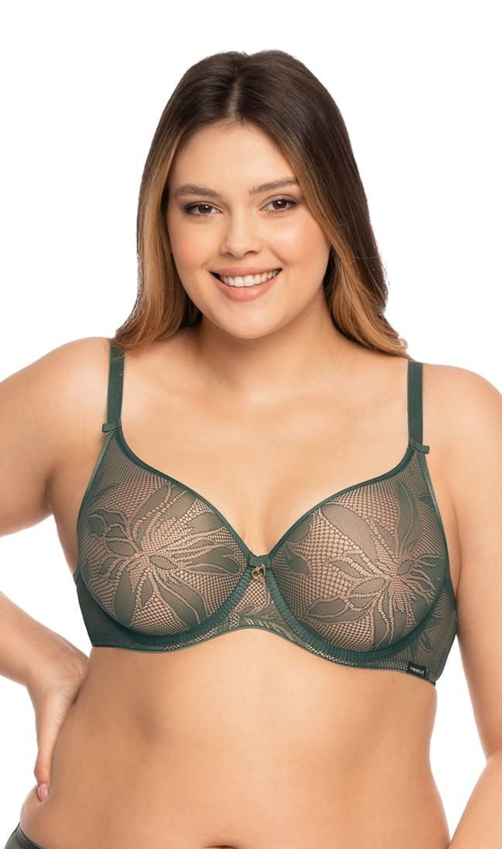 Бюстгальтер Elektra с формованными поролоновыми чашками (Размер: 85F) (Цвет: зеленый)