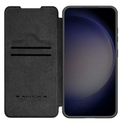 Кожаный чехол-книжка Nillkin Leather Qin PROP Plain для Samsung Galaxy S24