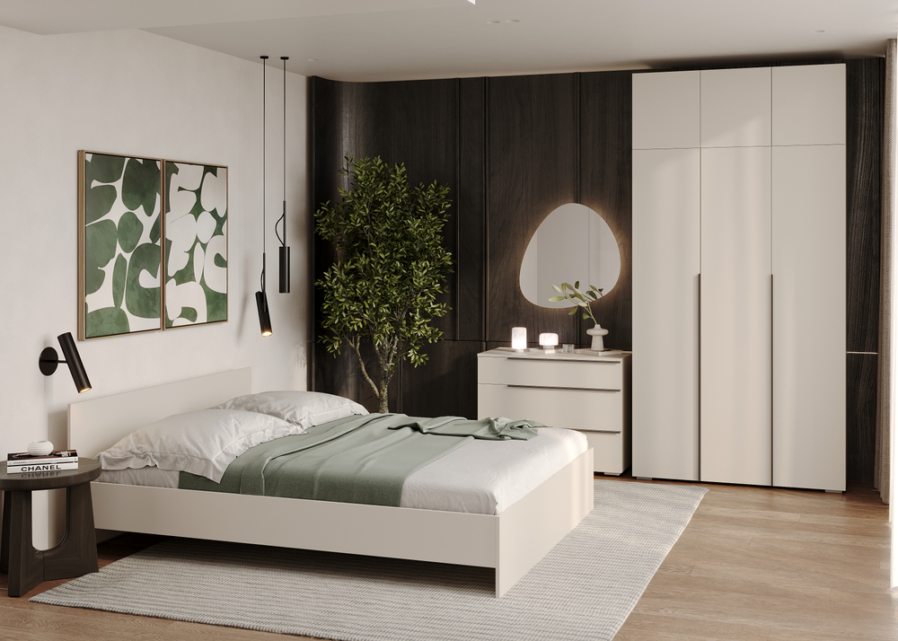 АЙРИ Шкаф ШК-003 (3-ств.) Корпус - Кашемир 2,75