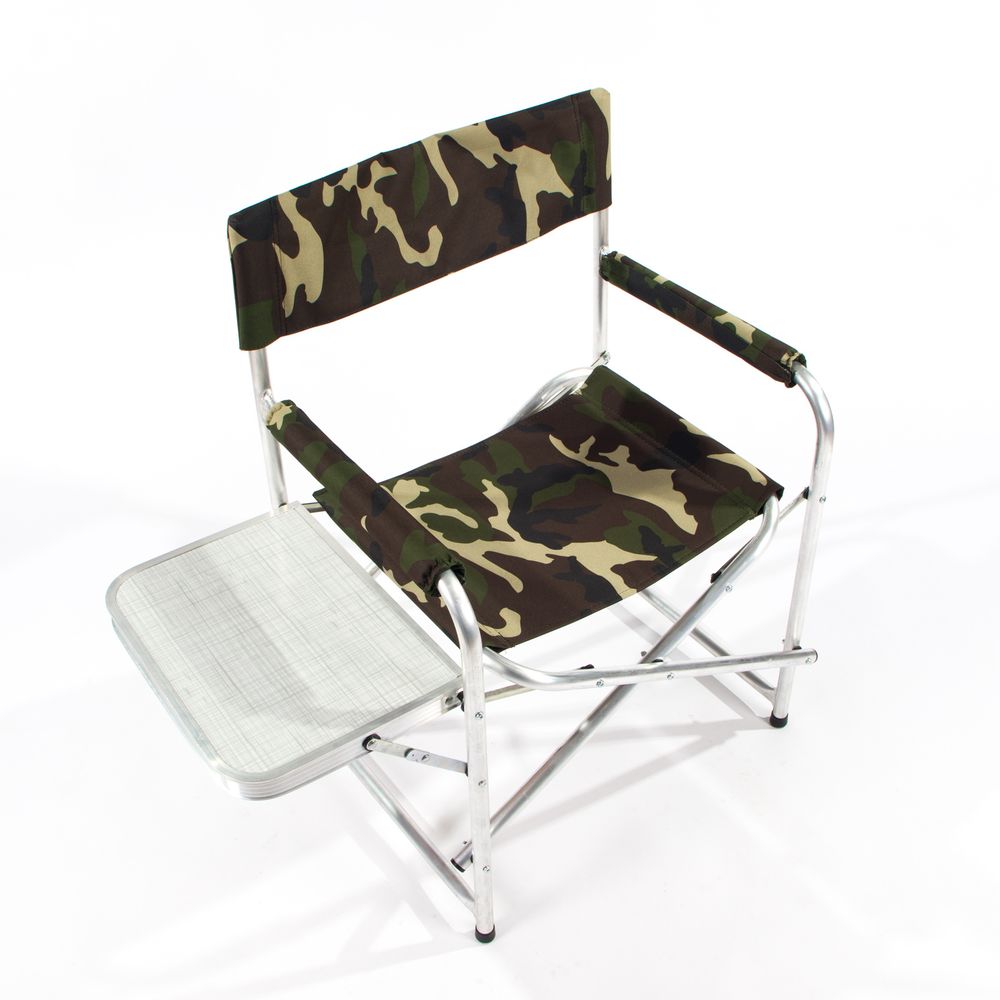 Кресло складное &quot;СЛЕДОПЫТ&quot; 585х450х825 мм, со столиком, алюминий