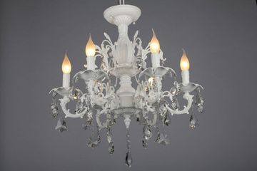 Люстра подвесная OML-30807-06 белый глянцевый Omnilux Catanzaro